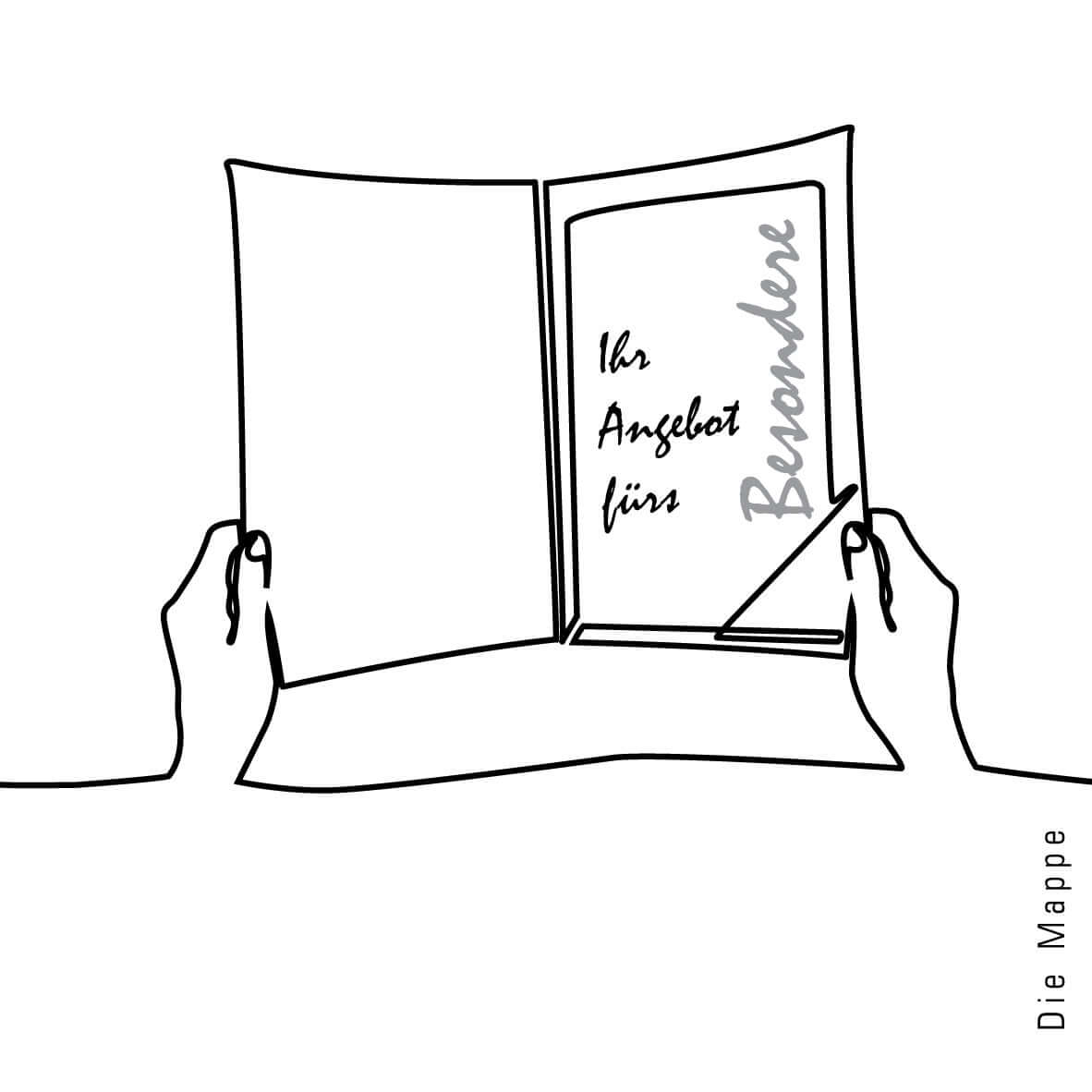 bedruckte zeugnismappen schule